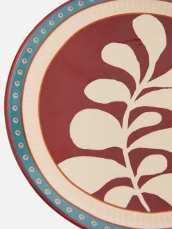 Sale Stilisierter Beilagenteller Mit Blumenmuster Teller, Schüsseln Und Platten