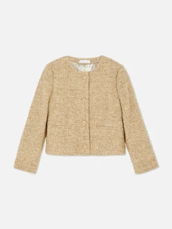Discount „Stitch“ Bouclé-Jacke Damen Jacken Und Mäntel