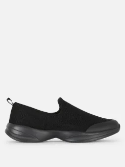 Online Stoff-Slip-Ons Für Den Freizeitsport Damen Sneakers