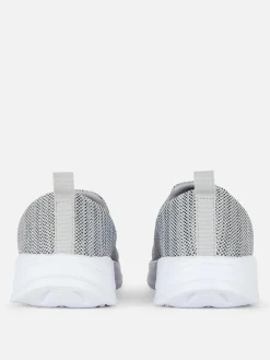 Outlet Stoff-Slip-Ons Für Den Freizeitsport Damen Sneakers