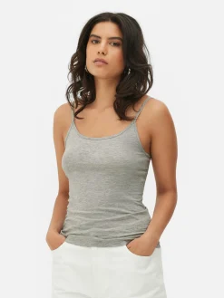 Sale Stretch-Camisole Mit U-Ausschnitt Damen Tops Und T-Shirts