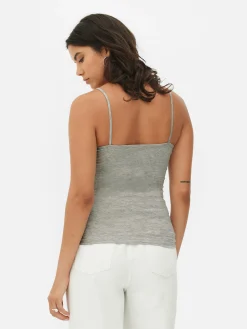 Sale Stretch-Camisole Mit U-Ausschnitt Damen Tops Und T-Shirts