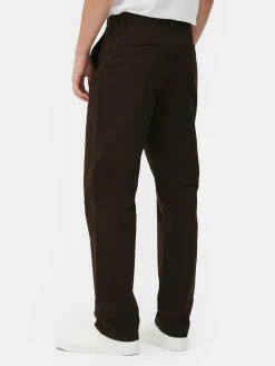 Clearance Stretch-Chinohose Mit Geradem Bein Herren Hosen