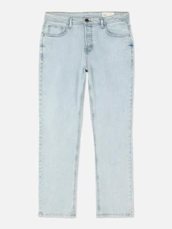 New Stretch-Jeans Mit Geradem Bein Herren Jeans