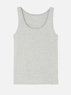 Hot Stretch-Tanktop Mit U-Ausschnitt Damen Tops Und T-Shirts