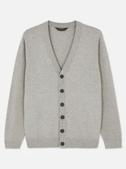 Strickjacke Mit Großen Knöpfen Herren Pullover Und Cardigans