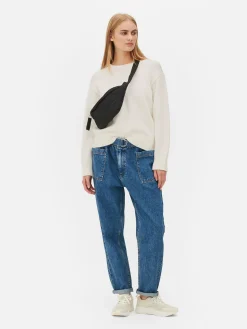 Hot Strickpullover Mit Rundhalsausschnitt Damen Pullover Und Cardigans