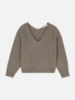 Discount Strickpullover Mit V-Ausschnitt Damen Pullover Und Cardigans