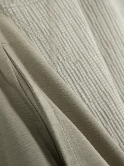 Hot Strukturierter, Kurzer Schlafanzug Herren Schlafanzüge