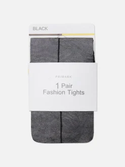 Sale Strumpfhose Mit Kubanischem Absatz Und Fersennaht Damen Strumpfhosen