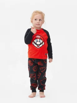 Online „Super Mario“ Fleece-Schlafanzug Kinder Schlafanzüge Und Nachtwäsche