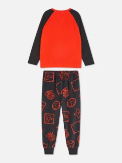 Online „Super Mario“ Fleece-Schlafanzug Kinder Schlafanzüge Und Nachtwäsche