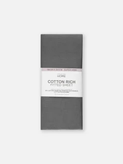 New Super-Kingsize-Spannbetttuch Mit Hohem Baumwollanteil Bettlaken Und Kopfkissenbezüge