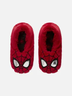 Outlet Superweiche „Marvel Spider-Man“ Hausschuhe Kinder Socken