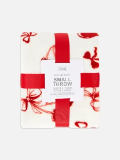 Best Superweicher Überwurf Mit Kirschmuster Decken Und Überwurfe