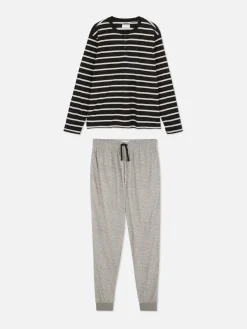 Sale Superweicher, Langer Schlafanzug Herren Schlafanzüge