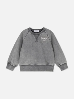 Best Sweatshirt In Acid-Wash-Optik Kinder Hoodies Und Sweatshirts