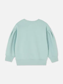 Discount Sweatshirt Mit Ballerinas-Applikation Kinder Hoodies Und Sweatshirts