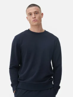 Online Sweatshirt Mit Rundhalsausschnitt Herren Loungewear|Hoodies Und Sweatshirts