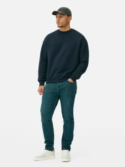 Outlet Sweatshirt Mit Rundhalsausschnitt Im Oversized-Look Herren Hoodies Und Sweatshirts