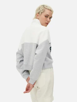 Clearance Sweatshirt Mit Trichterkragen Und Grafik Damen Hoodies Und Sweatshirts