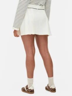 Tennis-Minirock Mit Falten Damen Röcke