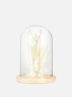 New Terrarium Mit Trockenblumen Kunstpflanzen Und -Blumen