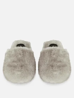 Sale „The Edit“ Flauschige Hausschuhe Damen Hausschuhe