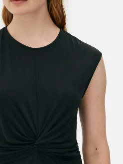 New „The Edit“ Jerseykleid Mit Twistdetail Damen Kleider