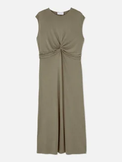 Discount „The Edit“ Jerseykleid Mit Twistdetail Damen Kleider