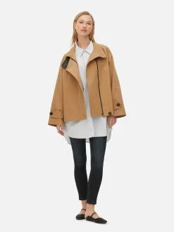 Hot „The Edit“ Kurzer Trenchcoat Damen Jacken Und Mäntel
