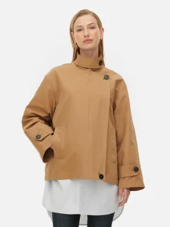 Hot „The Edit“ Kurzer Trenchcoat Damen Jacken Und Mäntel