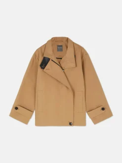 Hot „The Edit“ Kurzer Trenchcoat Damen Jacken Und Mäntel