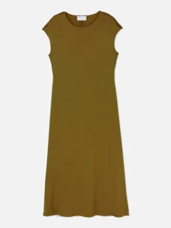 Best „The Edit“ Satin-Midikleid Damen Kleider