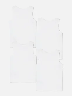 Outlet Thermo-Unterhemden, 4er-Pack Kinder Unterwäsche