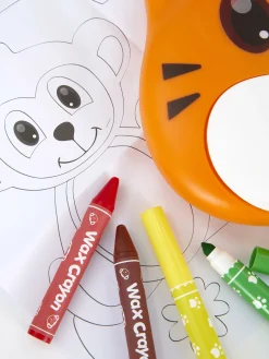 New „Tiger“ Tragbares Malset Kinder Basteln Und Handarbeiten