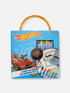 Hot Tragbares „Hot Wheels“ Malset Kinder Basteln Und Handarbeiten