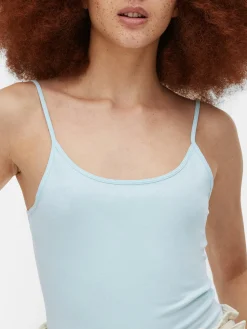 New Trägertop Mit Stretch Damen Tops Und T-Shirts