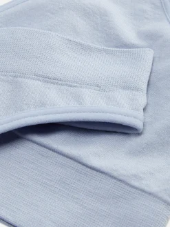 Triangel-Bralette-BH Und Tanga Im Nahtlosen Set Damen Dessous-Sets