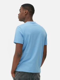 Online T-Shirt Im Regular-Fit Mit Rundhalsausschnitt Herren Tops Und T-Shirts