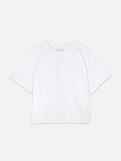 Clearance T-Shirt Mit Geradem Schnitt Damen Tops Und T-Shirts