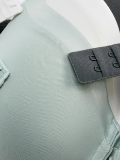 T-Shirt-BHs Mit Satinbesatz, 3er-Pack Damen Bhs