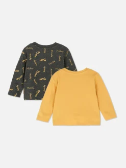 Discount T-Shirts Mit „Disney Goofy“ Grafik, 2er-Pack Tops Und T-Shirts