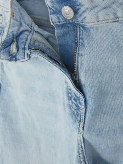 Hot Verkürzte Jeans Mit Ausgestelltem Bein Damen Denim|Jeans