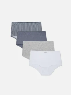 Clearance Verschiedene Shorts Für Jeden Tag, 4er-Pack Damen Slips