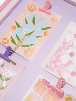 Wandkunst Mit Blumendesigns Zum Aufhängen Bilderrahmen Und Wandschmuck