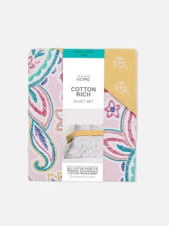 Clearance Wendbare Bettwäsche Mit Paisleymuster, Kingsize Bettwäsche Und Sets