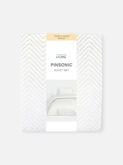 Sale Wendebettwäscheset Für Einzelbetten Mit Textur Bettwäsche Und Sets