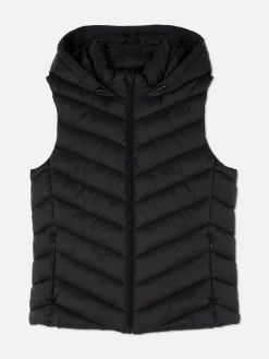 Hot Weste Mit Kapuze Damen Jacken Und Mäntel