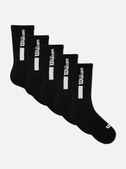 Hot „Wilson“ Sport-Socken, 5er-Pack Herren Socken